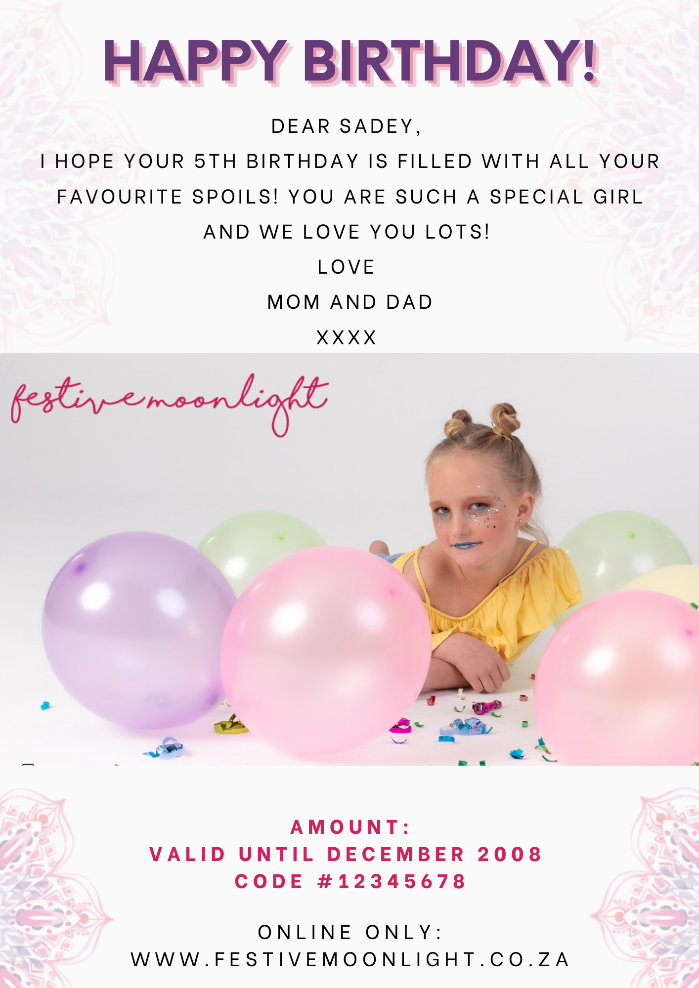 Gift Card- different designs