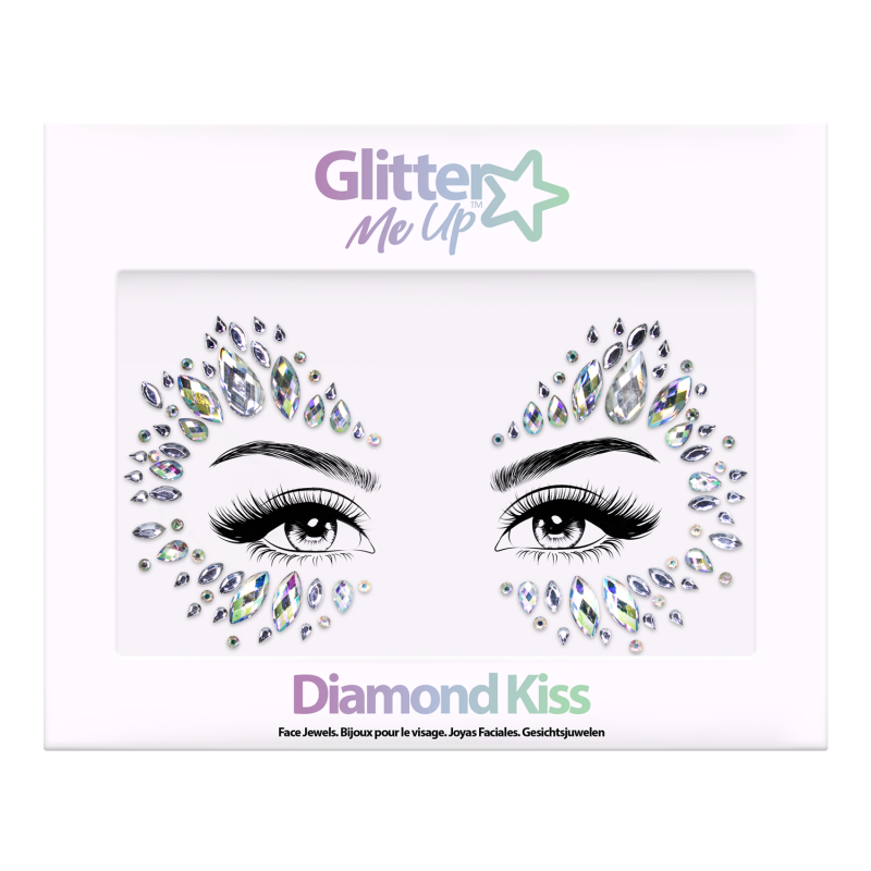 Diamond Kiss Face Jewels
