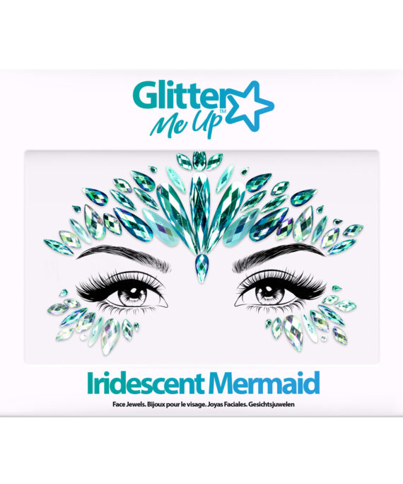 Iridescent Mermaid Face Jewels