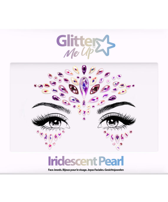 Iridescent Pearl Face Jewels