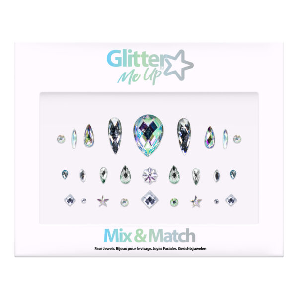 Mix & Match Face & Body Jewels – Festive Moonlight
