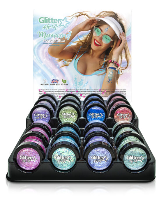 CDU - MERMAZING IRIDESCENT LOOSE GLITTER (CHUNKY) 20 PIECE