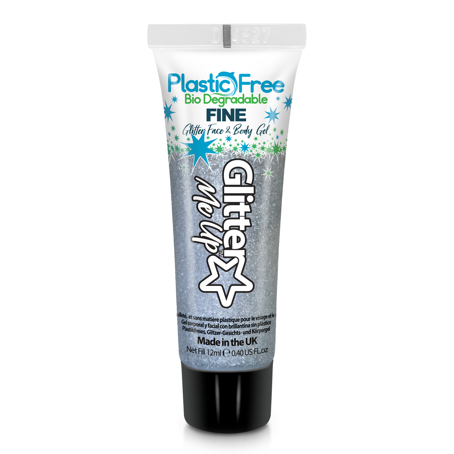 Plastic Free Fine Glitter Gels - 12ml