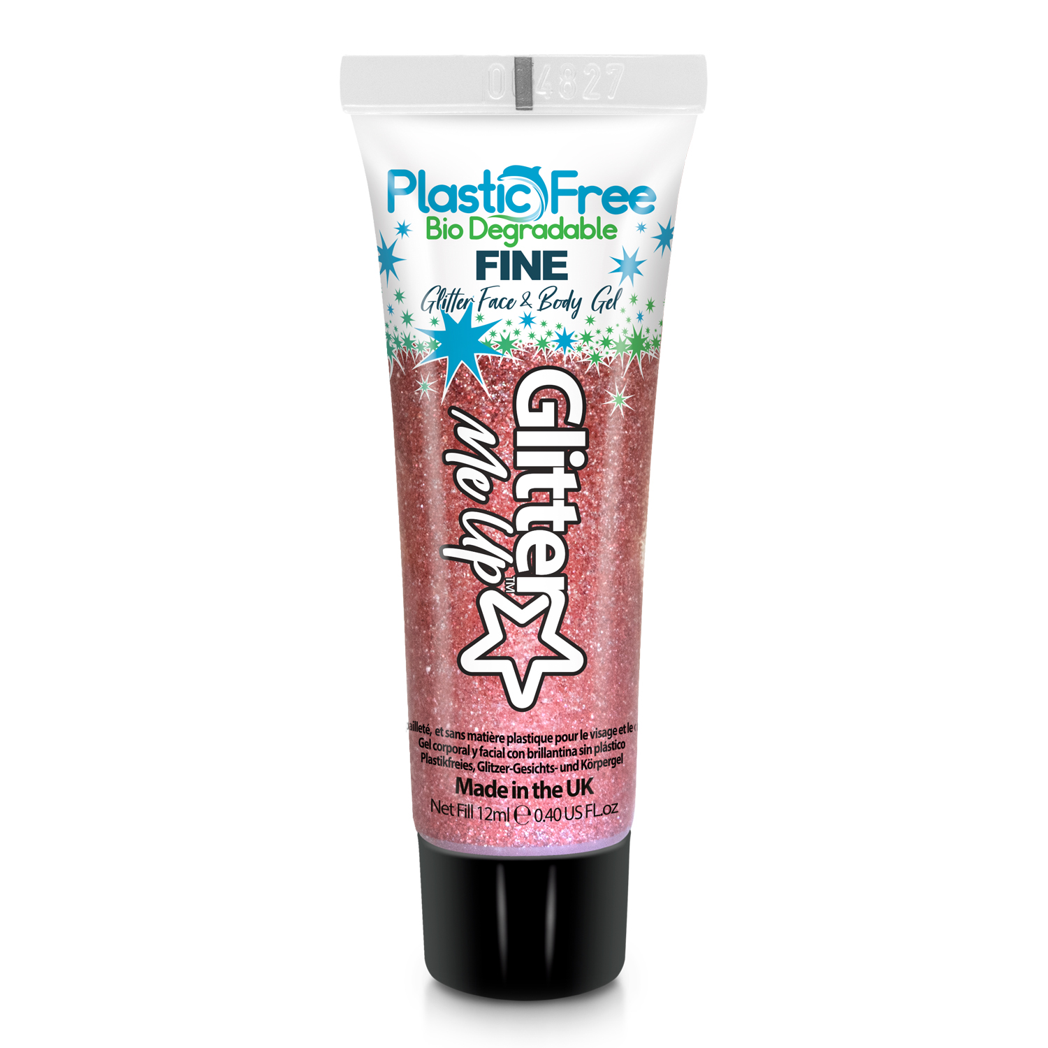 Plastic Free Fine Glitter Gels - 12ml