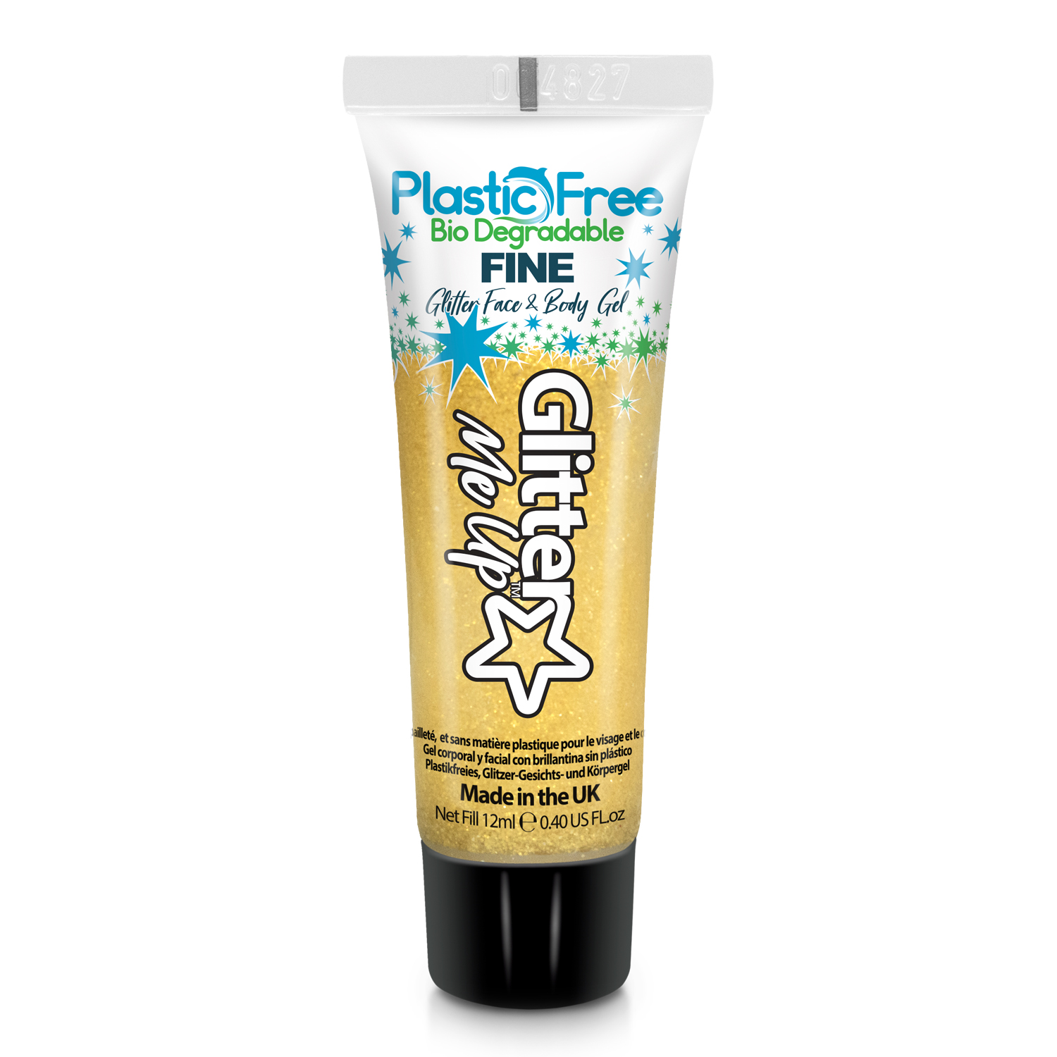Plastic Free Fine Glitter Gels - 12ml