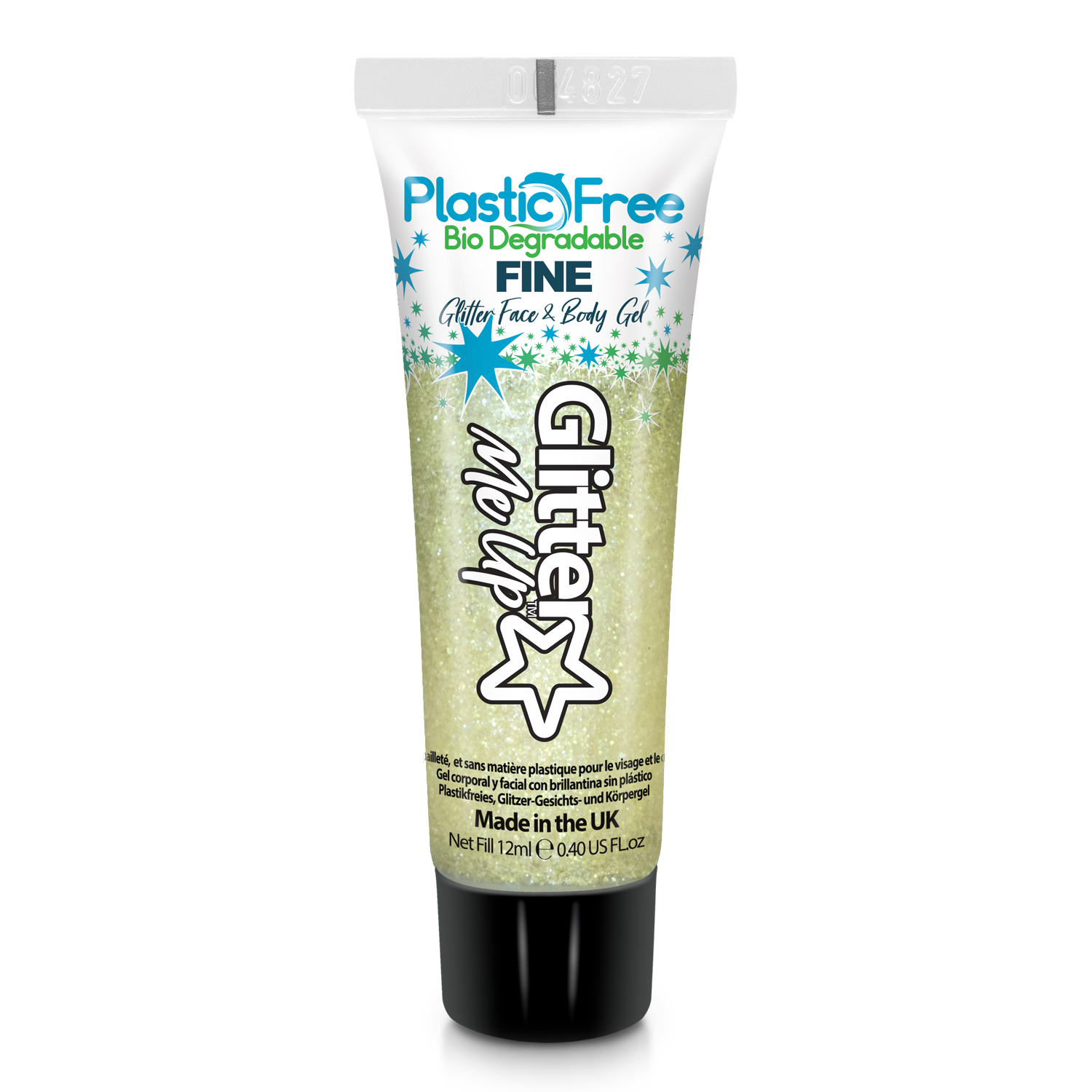 Plastic Free Fine Glitter Gels - 12ml