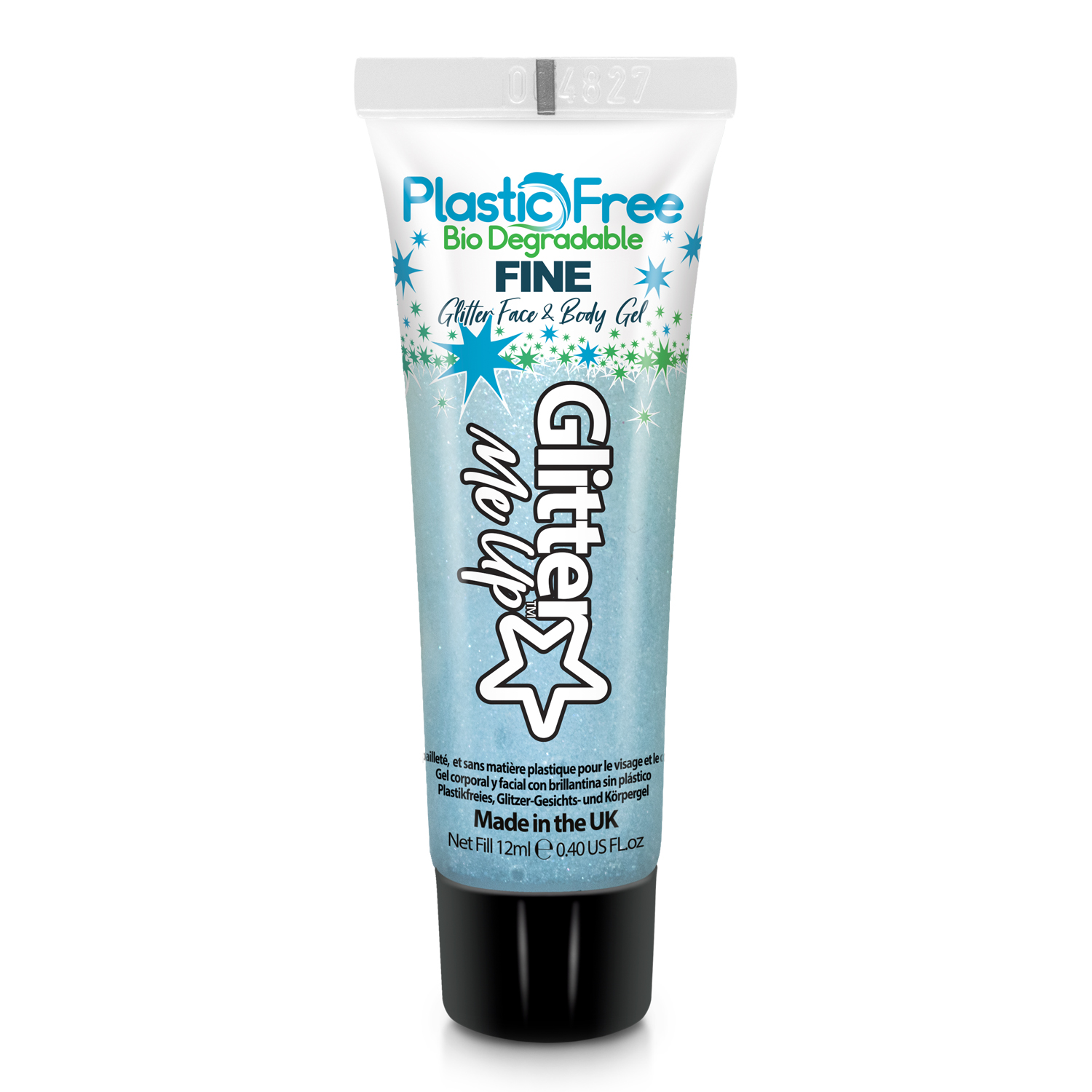 Plastic Free Fine Glitter Gels - 12ml