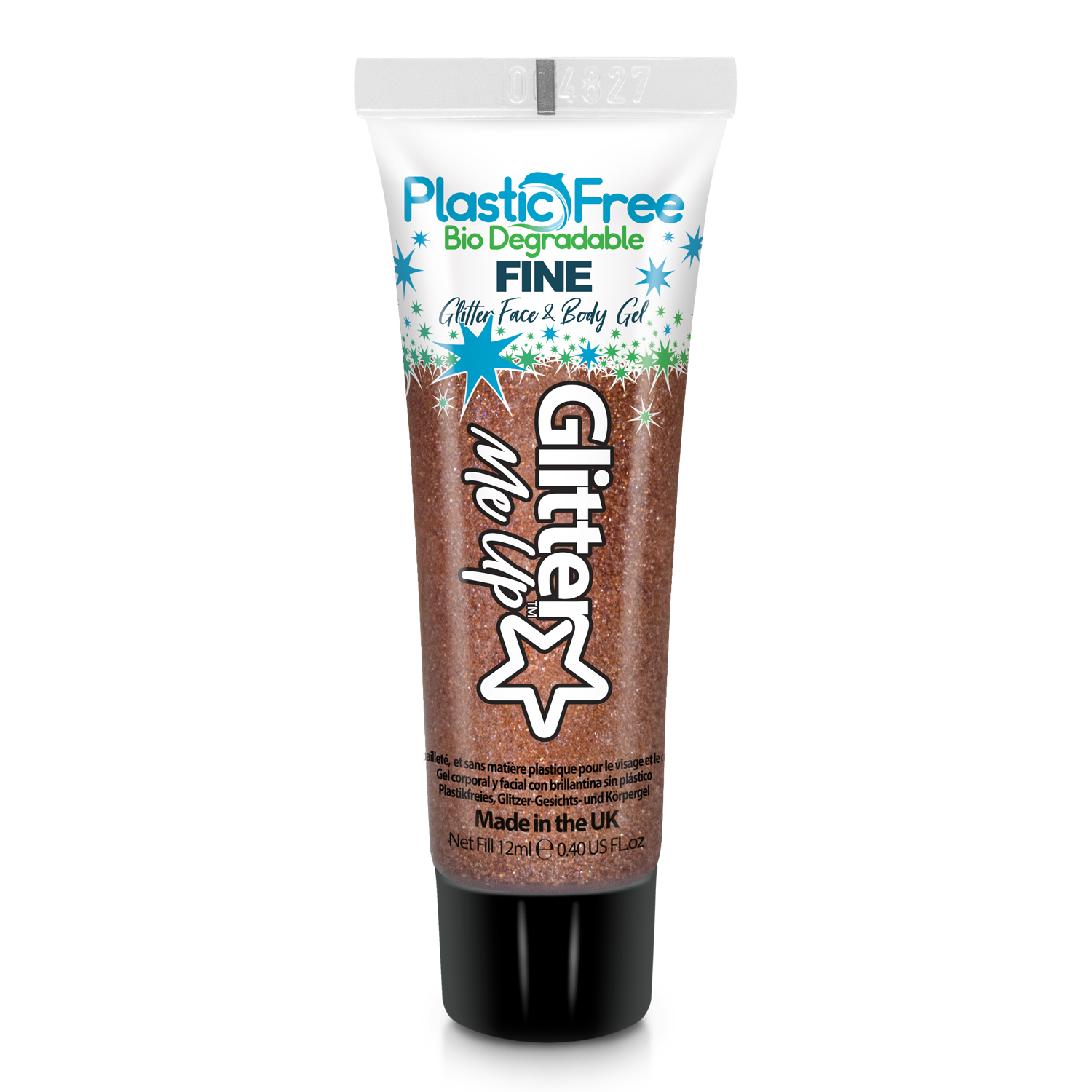 Plastic Free Fine Glitter Gels - 12ml