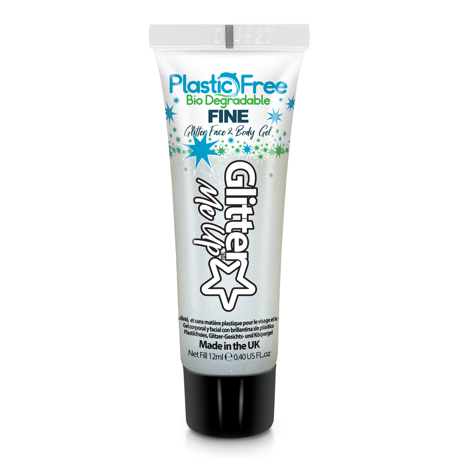 Plastic Free Fine Glitter Gels - 12ml